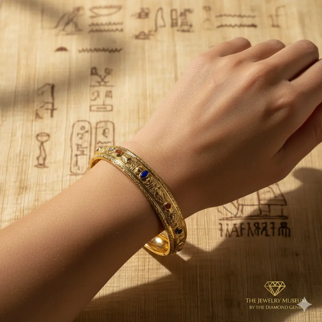 Scarab Charm Bracelet